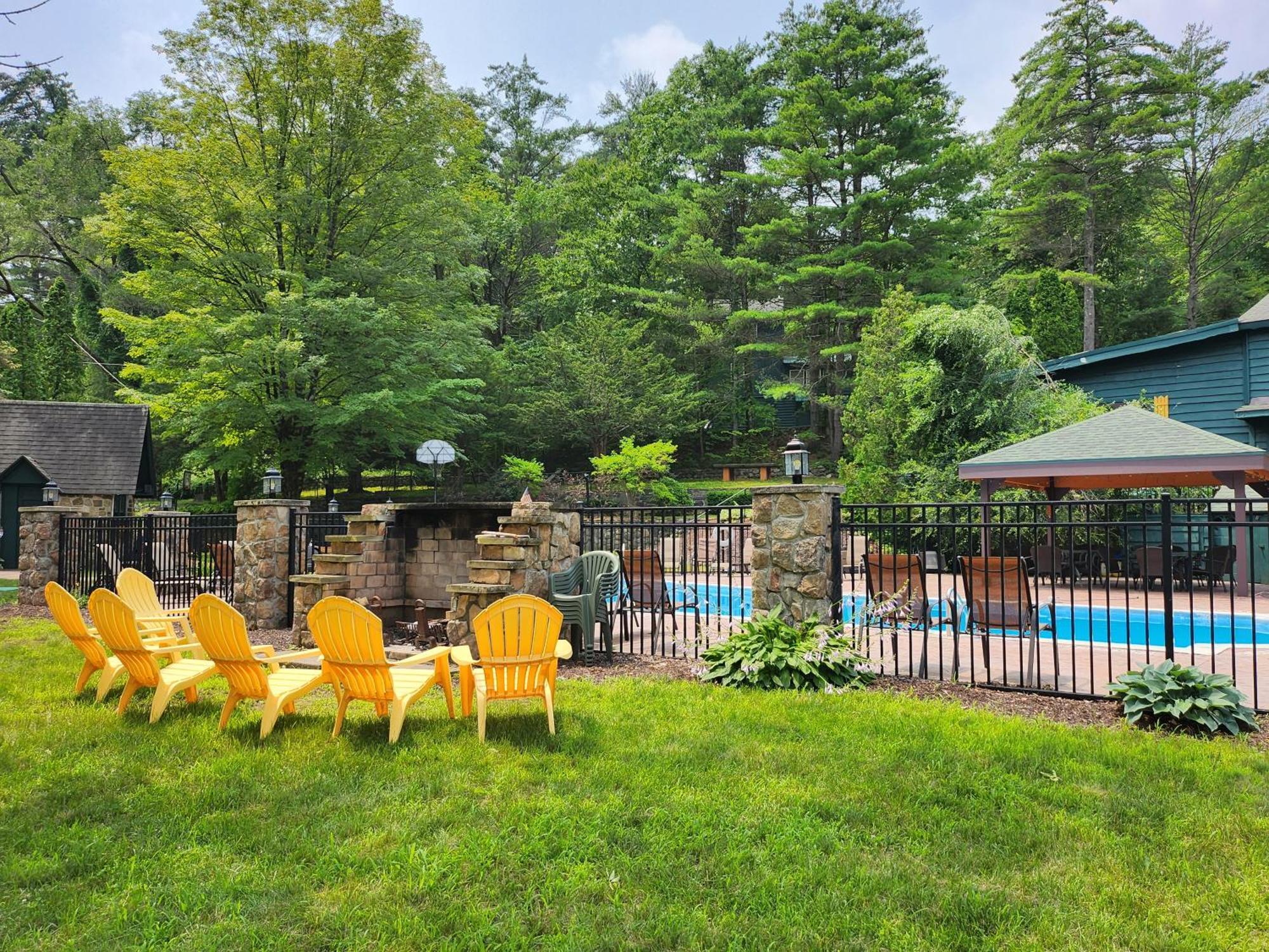 Adirondack Diamond Point Lodge เลคจอร์จ ภายนอก รูปภาพ